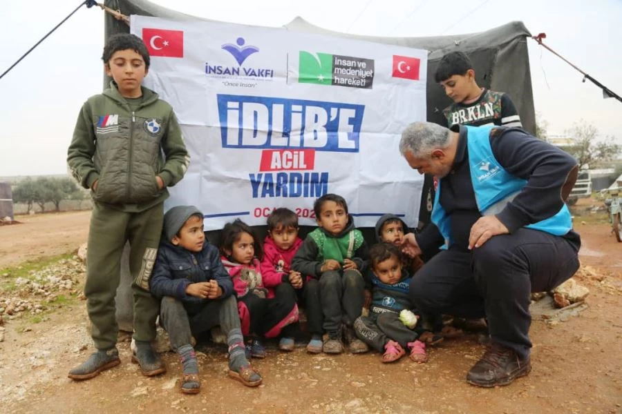 İNSAN VAKFI’NDAN “İDLİB’E ACİL YARDIM”
