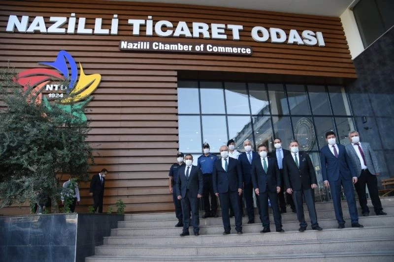 Vali Aksoy NTO’yu ziyaret etti
