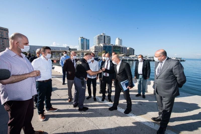 Başkan Soyer’den liman işletmesine ziyaret
