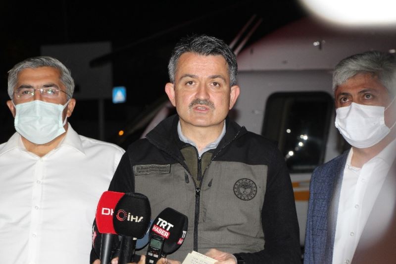 Tarım ve Orman Bakanı Pakdemirli: “Hatay yangını kontrol altına alındı”
