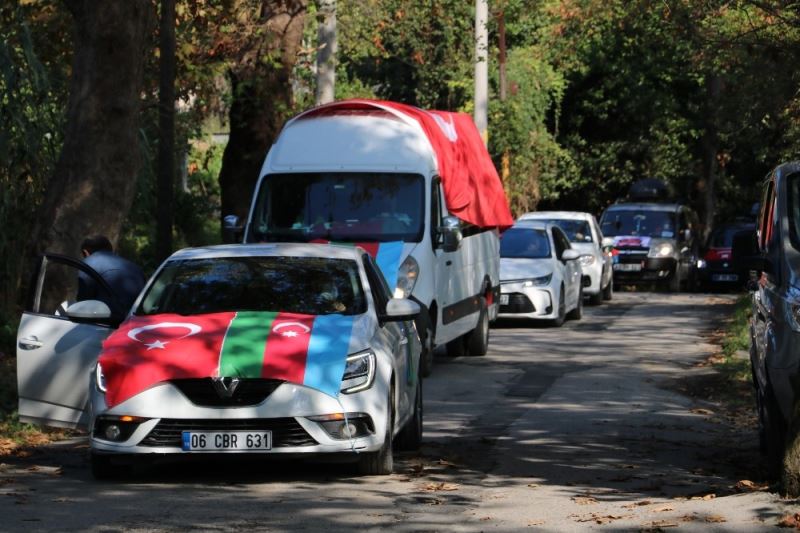 Zonguldak’tan Azerbaycan’a destek konvoyu
