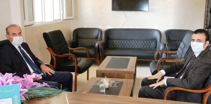 Yalçınkaya’dan ilçe müftüsüne ziyaret
