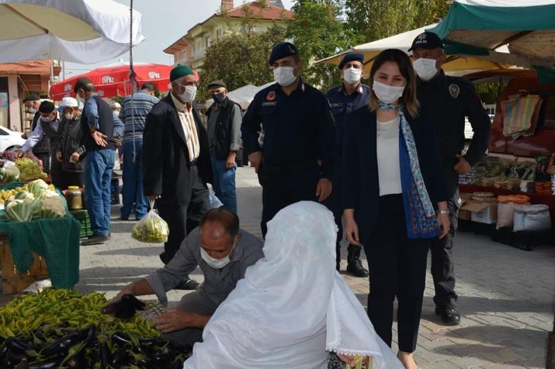 Kaymakam Yazıcı: ’’Köylü vatandaşlarımızın ürettiğini satması önemlidir’’
