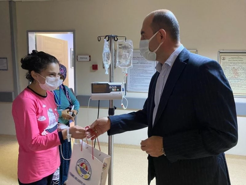 Başkan Kılıç’tan lösemili Suna’ya sürpriz
