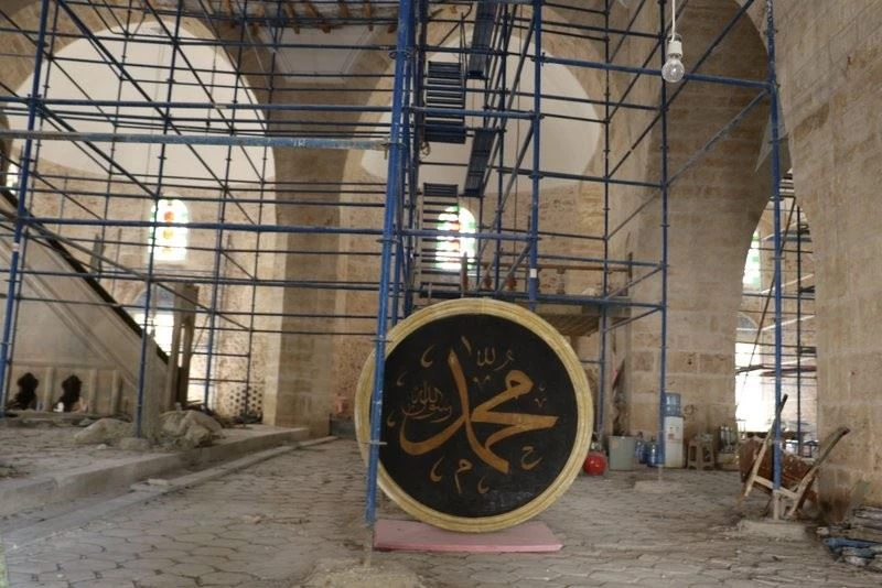 4 asırlık Tekeli Mehmet Paşa Camisi ziynet ve süsleriyle Ocak ayında ibadete açılacak
