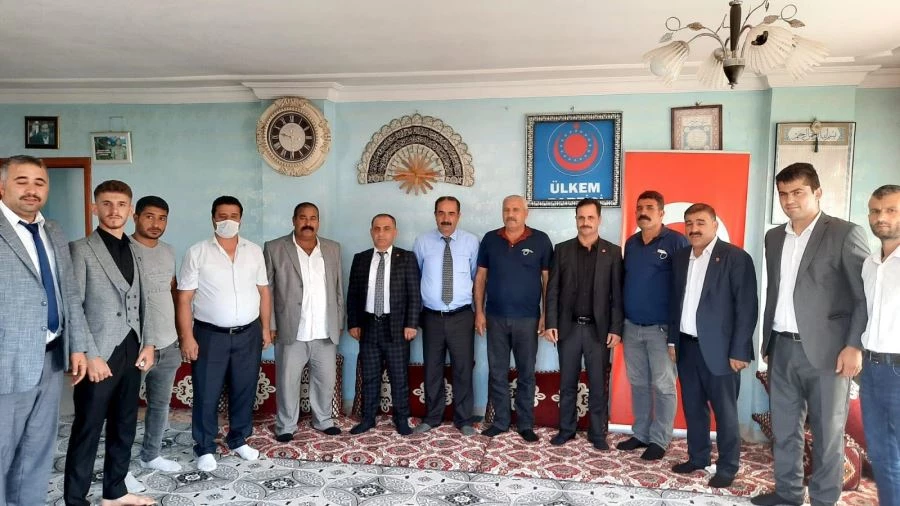 ÜLKEM PARTISI BAHÇE  ILÇE BAŞKANI SERKAN TEKEREK’E  MAZBATASI VERİLDİ