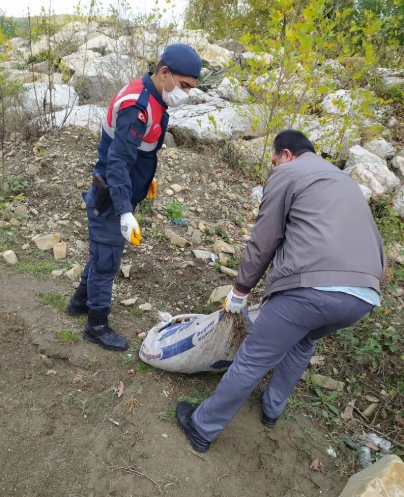 Karabük’te izinsiz salyangoz toplayan 5 kişiye para cezası
