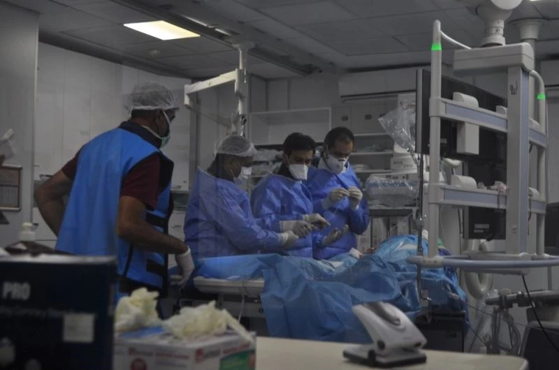 KEAH’ta ilk kez beyin anjiyosu yapıldı
