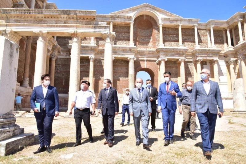Sardes Antik Kenti’ne ziyaretçi merkezi kuruluyor
