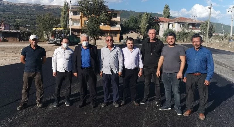 Başkan Şahin, asfaltlama ve trafo-güç arttırma çalışmalarını inceledi
