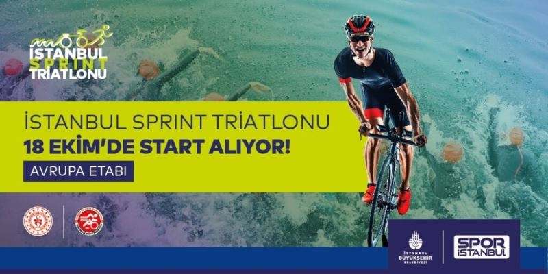 İstanbul Sprint Triatlonu 500 sporcuyu ağırlayacak
