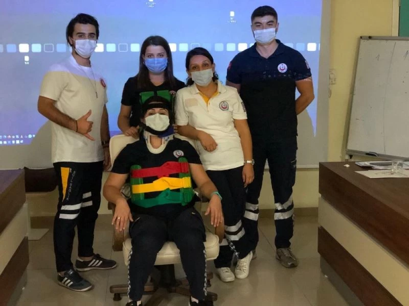 Aydın Acil Sağlık Hizmetlerinde görev yapan personele eğitim
