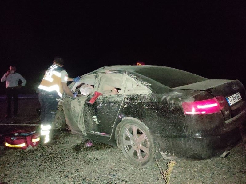 Hanönü’de zincirleme trafik kazası: 2 yaralı
