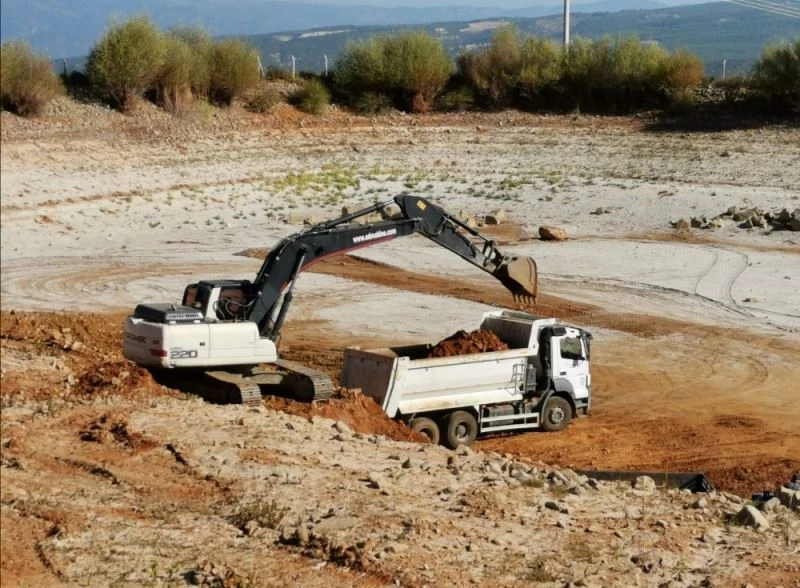 Dereköy Mahallesi Sulama Göleti genişletiliyor
