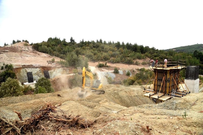 Dursunbey Naipler Viyadüğünün yapına başlandı
