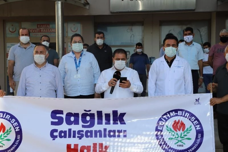 Eğitimcilerden sağlık çalışanlarına destek
