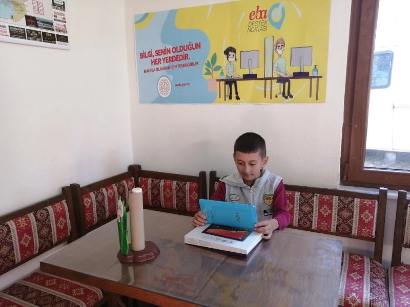 Köy çocukları eğitimden mahrum bırakılmıyor
