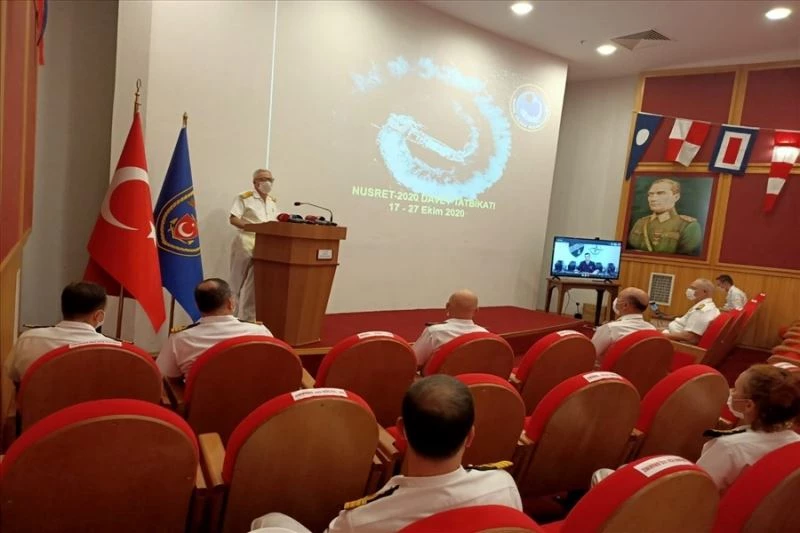 NUSRET-2020 Mayın Harbi Davet Tatbikatı başladı
