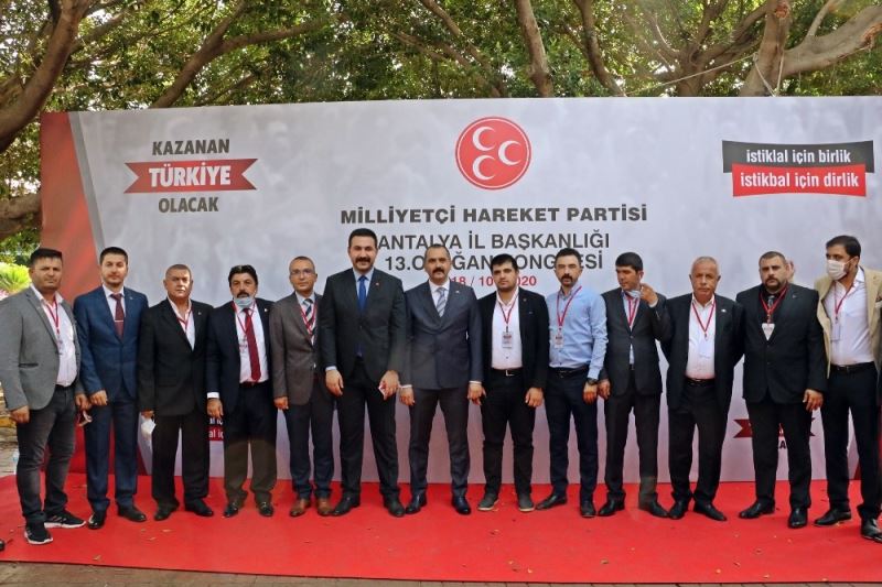 MHP Antalya Hilmi Durgun ile ‘devam’ dedi

