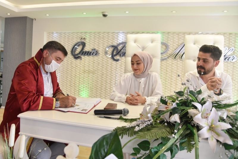 Giresun’da 10 ayda 629 nikah kıyıldı
