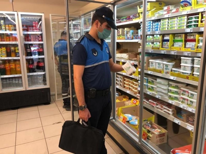 Zabıtadan raf ömrü denetimi
