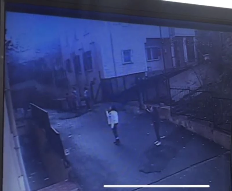 (Özel) Ortaokulda yaşanan dehşetin görüntüleri ortaya çıktı
