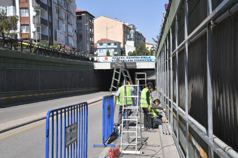 Isparta’da altgeçit yeni yüzüne kavuşuyor
