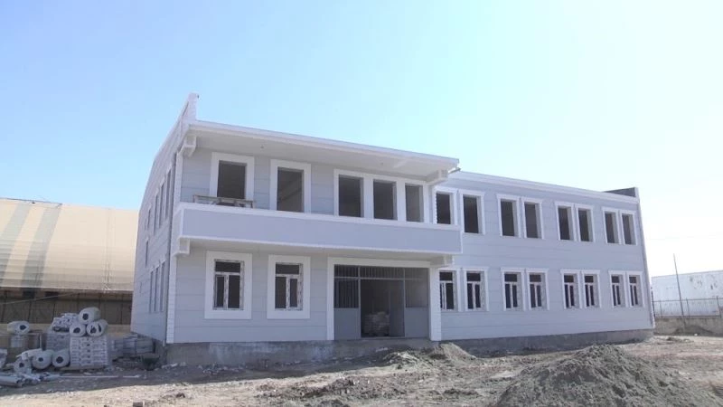 Ebru Yaşar Gülseven İlk-Ortaokulu tamamlanma aşamasına geldi
