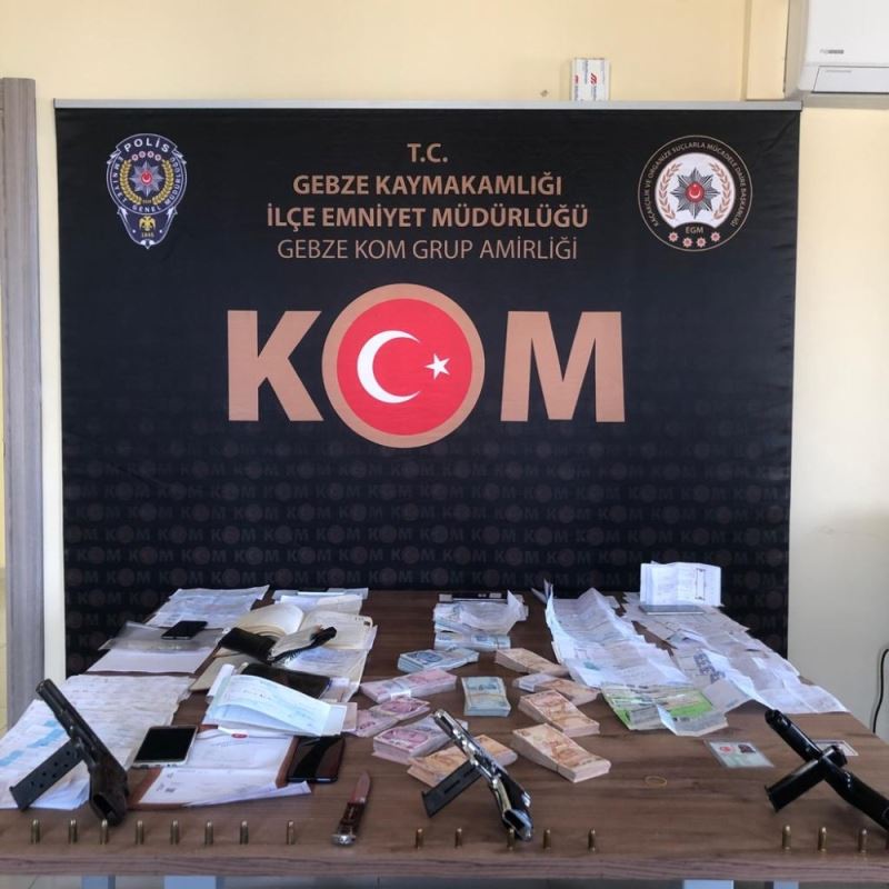 Kocaeli’de tefecilikten 8 kişi tutuklandı
