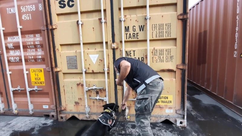 Mersin Limanı’nda 220 kilo kokain ele geçirildi

