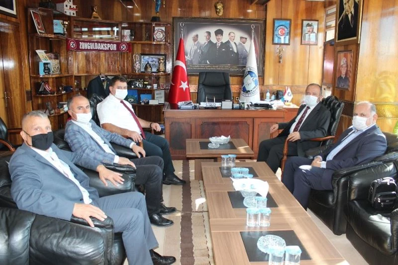 Rektör Çufalı, Yeşil ile bir araya geldi
