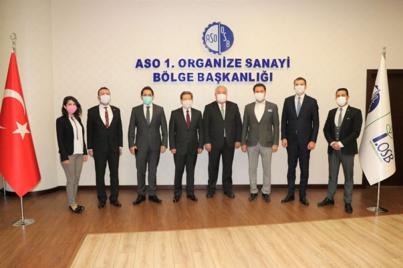 Belarus Büyükelçisi Viktor Rybak ASO 1. OSB’yi ziyaret etti

