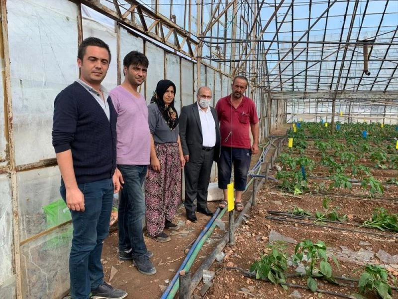 Fırtına ve doludan zarar gören çiftçilere Tarım Kredi Kooperatiflerinden destek