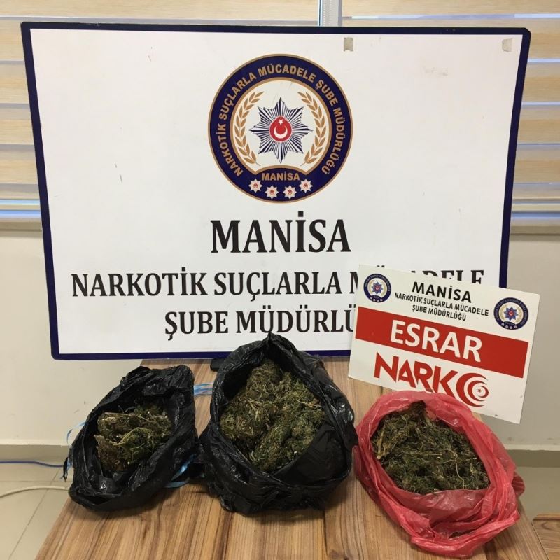 Manisa’da uyuşturucu operasyonu: 1 tutuklama
