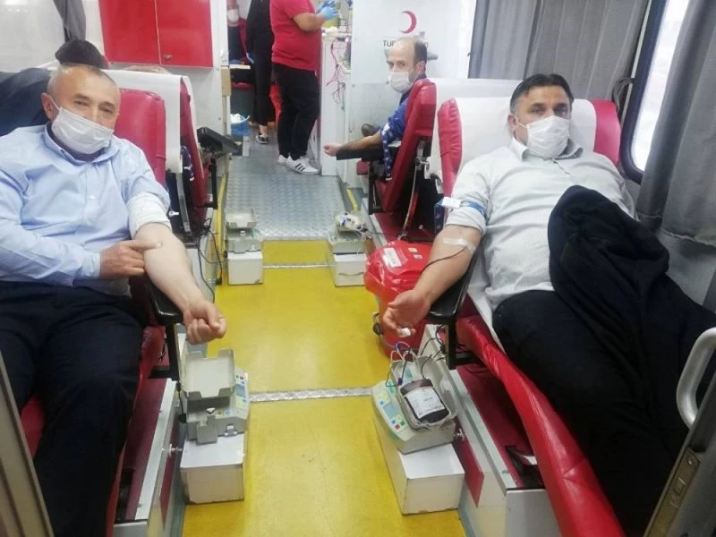 Akıncılar’da 58 ünite kan toplandı
