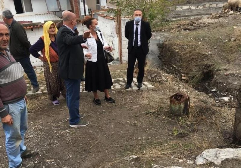 Büyükşehir ve MASKİ selzede vatandaşların yanında
