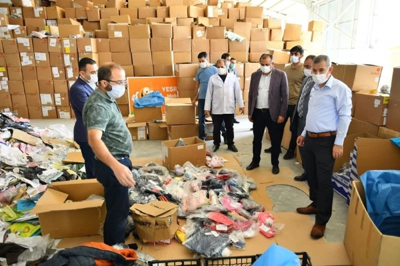 Yeşilyurt’taki Ambalaj Atığı Toplama Ayırma Tesisi örnek gösteriliyor
