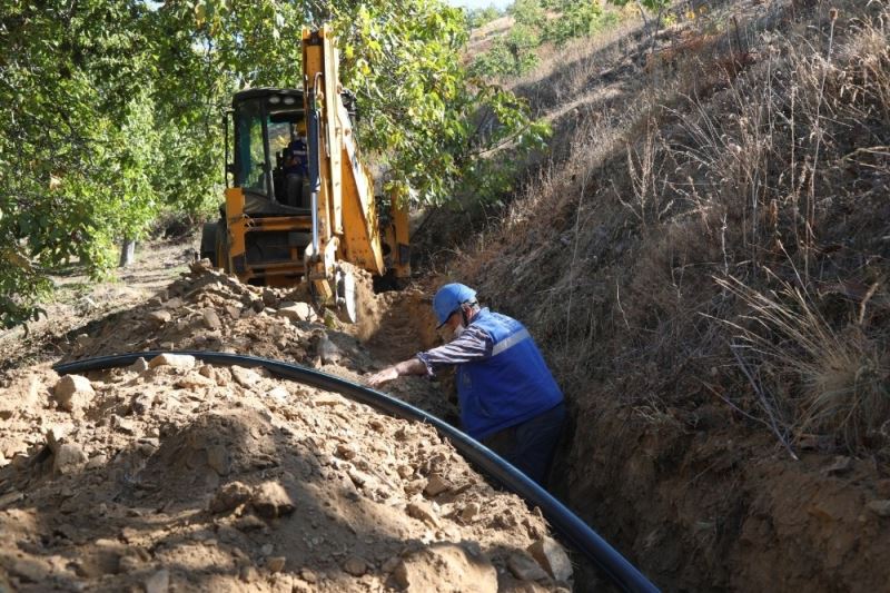 ASKİ, Köşk’teki altyapı yatırımlarına devam ediyor
