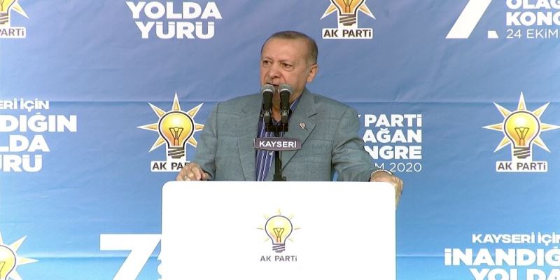 Cumhurbaşkanı Erdoğan, “Azeri kardeşlerimiz işgal altındaki topraklara doğru yürüyorlar
