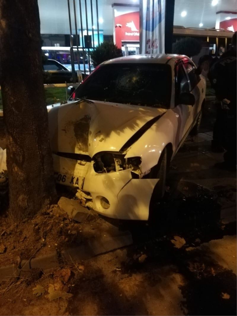 Başkent’te trafik kazası: 1 yaralı
