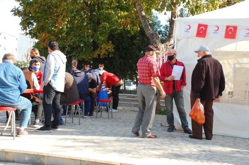 Kan bağışlayana 5 litre yağ
