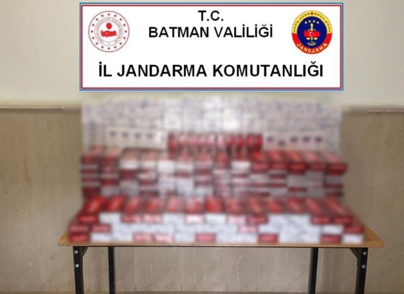 Batman’da 3 bin 780 paket kaçak sigara ele geçirildi
