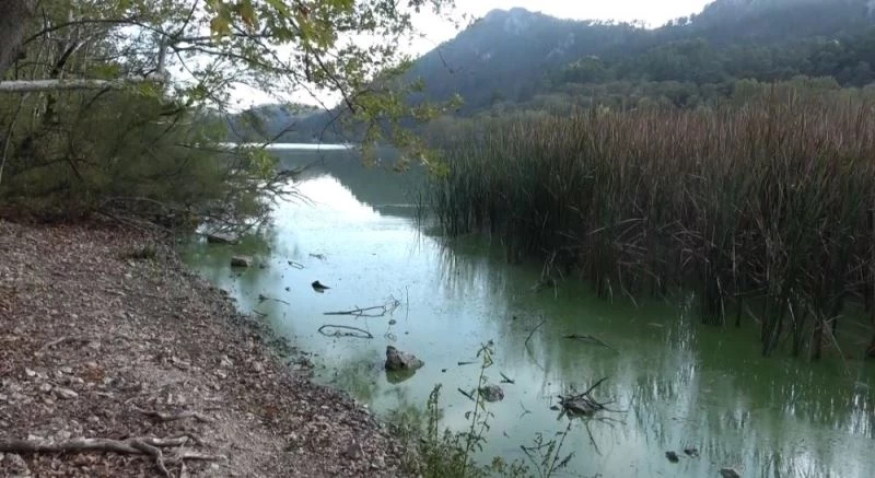 Kovada Gölü kirlilikle boğuşuyor
