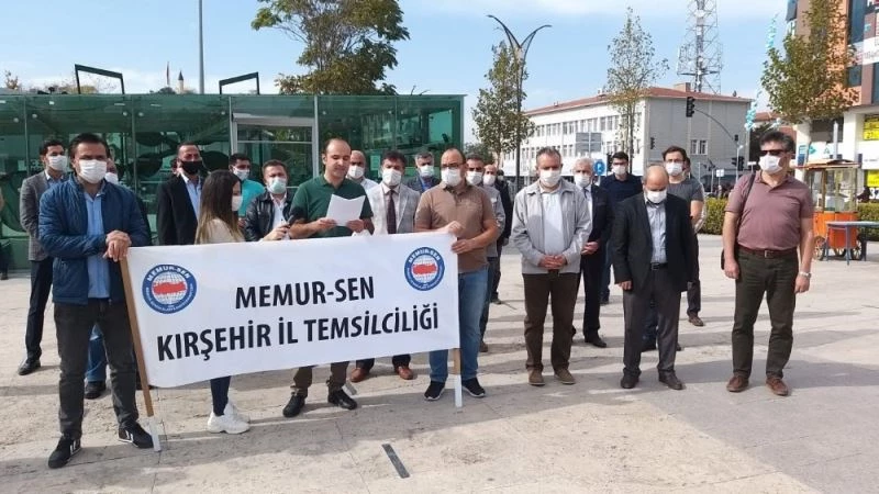 Kırşehir Memur-Sen Temsilcisi Yavuz: 