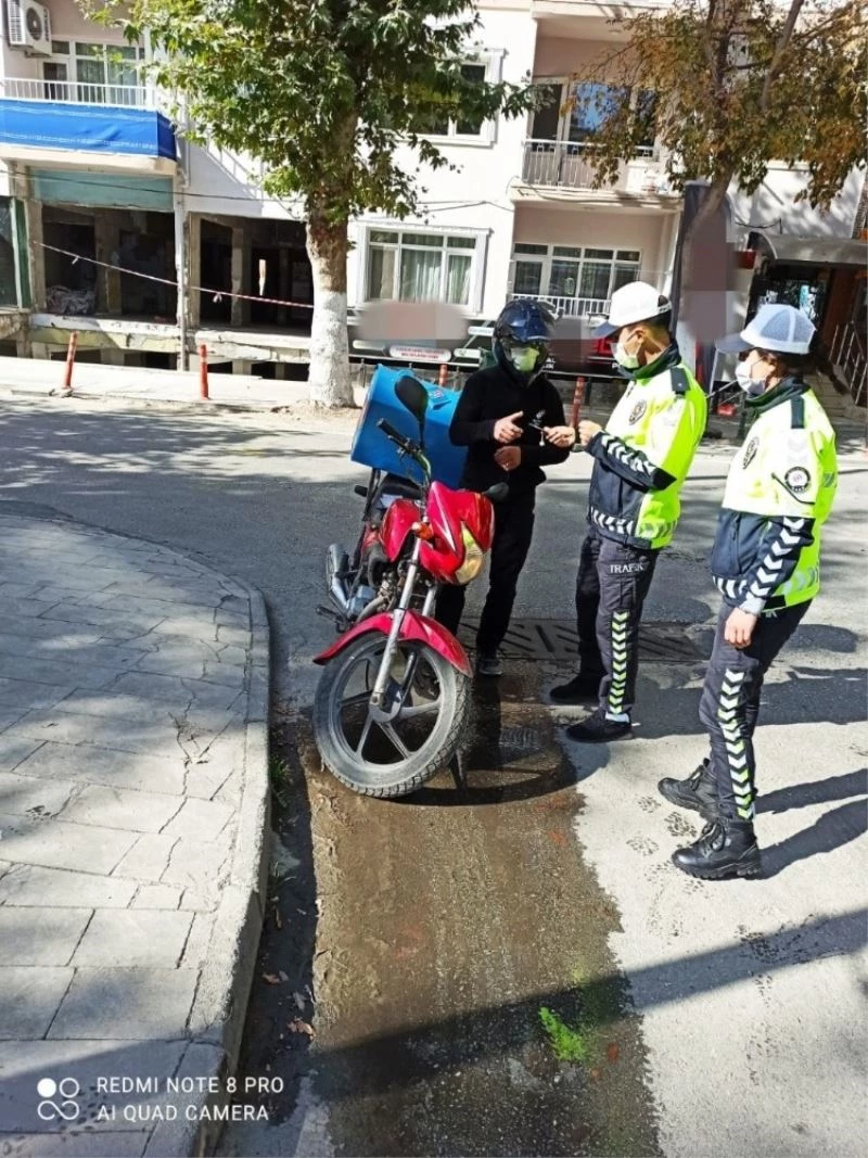 Motosikletlere sıkı kontrol
