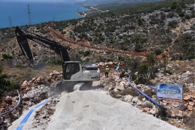 Boğsak Mahallesinin içme suyu kapasitesi artırıldı
