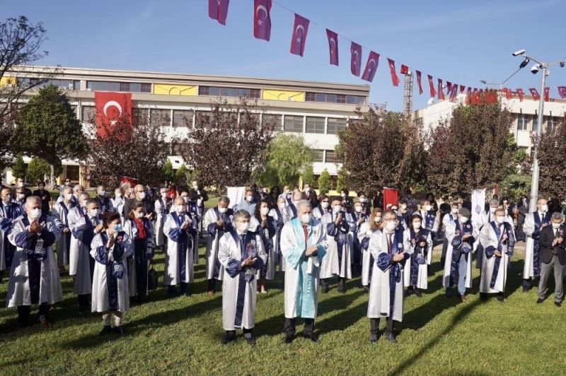 Ege Üniversitesinde Cumhuriyet Bayramı töreni
