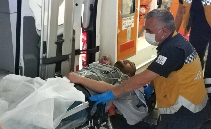 Barışmak için gittiği yerde silahla vuruldu
