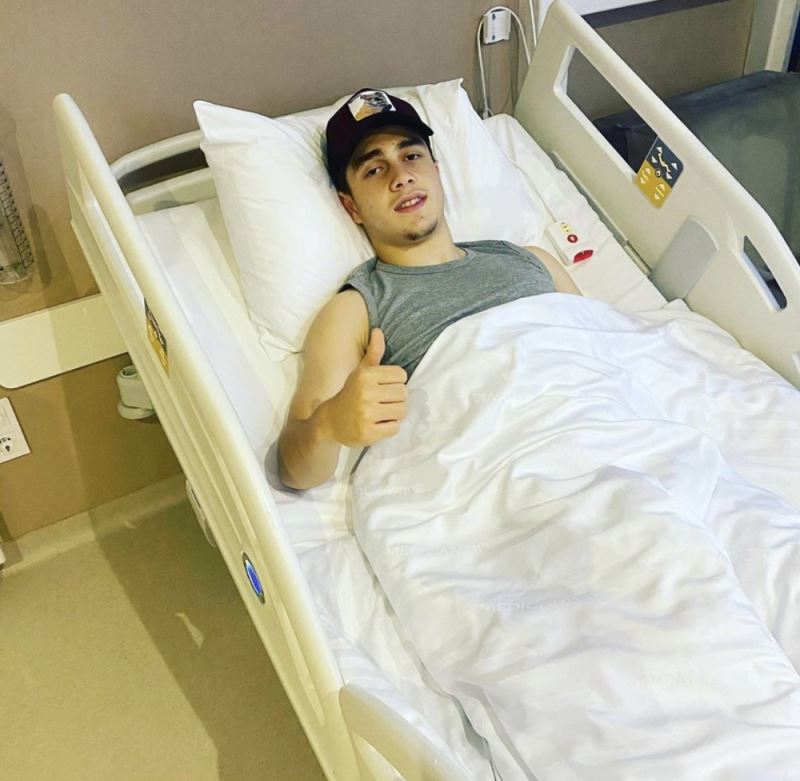 Bursaspor’un genç oyuncusu Vefa Temel ameliyat oldu

