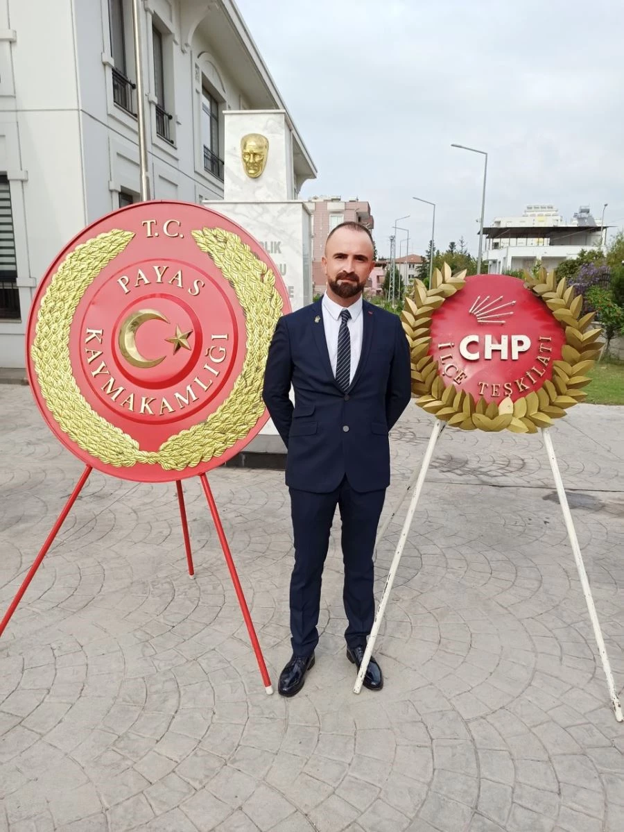 CHP PAYAS İLÇE BAŞKANI TELLİOĞLU